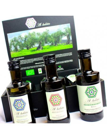 ESTUCHE 3 MONOVARIETALES AOVE ECOLÓGICO 3X500 ml