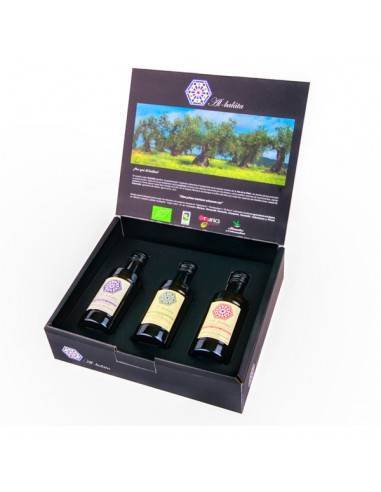 ESTUCHE 3 MONOVARIETALES AOVE ECOLÓGICO 3X250 ml
