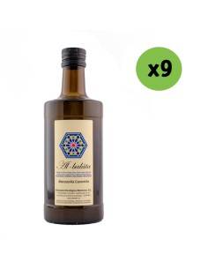 AOVE ECOLÓGICO MANZ. CACEREÑA  PACK  9 botellas de 500ml