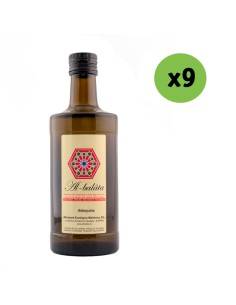 AOVE  ECOLÓGICO ARBEQUINA  PACK de 9 botellas de 500ml