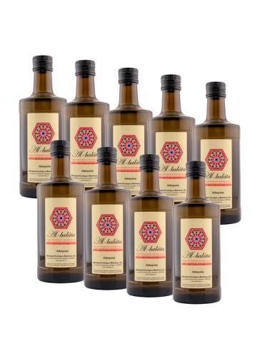 AOVE  ECOLÓGICO ARBEQUINA  PACK de 9 botellas...
