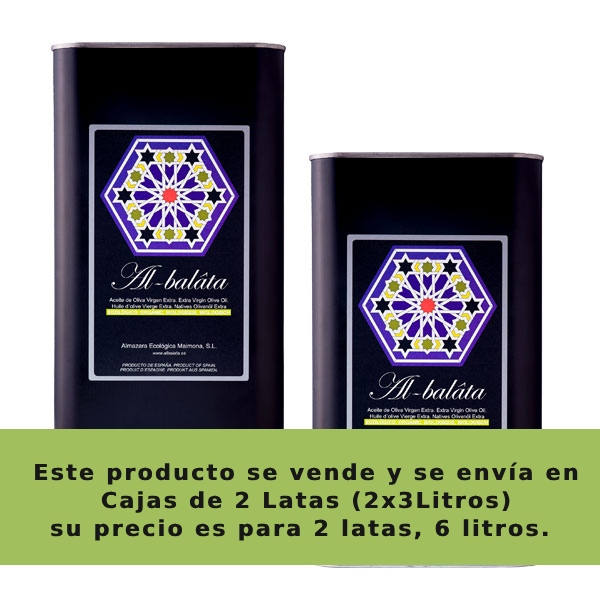 Este producto se envía en varias latas